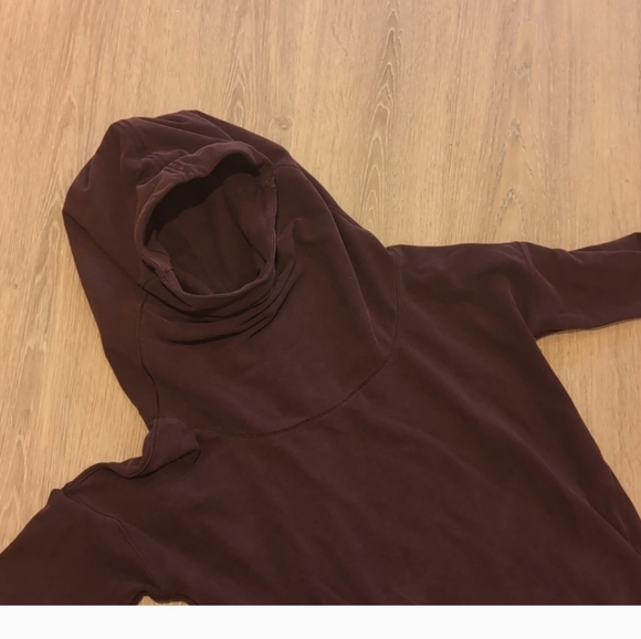 Lululemon Stress Less Hoodie- Heathered Bordeaux Drama - Picture 13 of 14